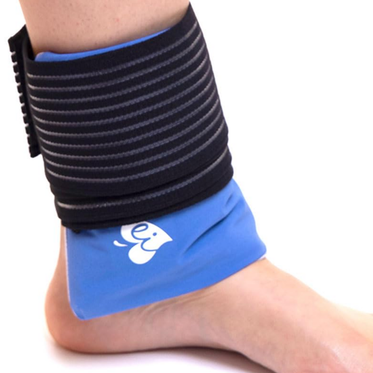 Ankle Surgery Or Injury - Thermal Pockets Fabric Ice Pack Set. Comfortable &amp; No Mess when using.