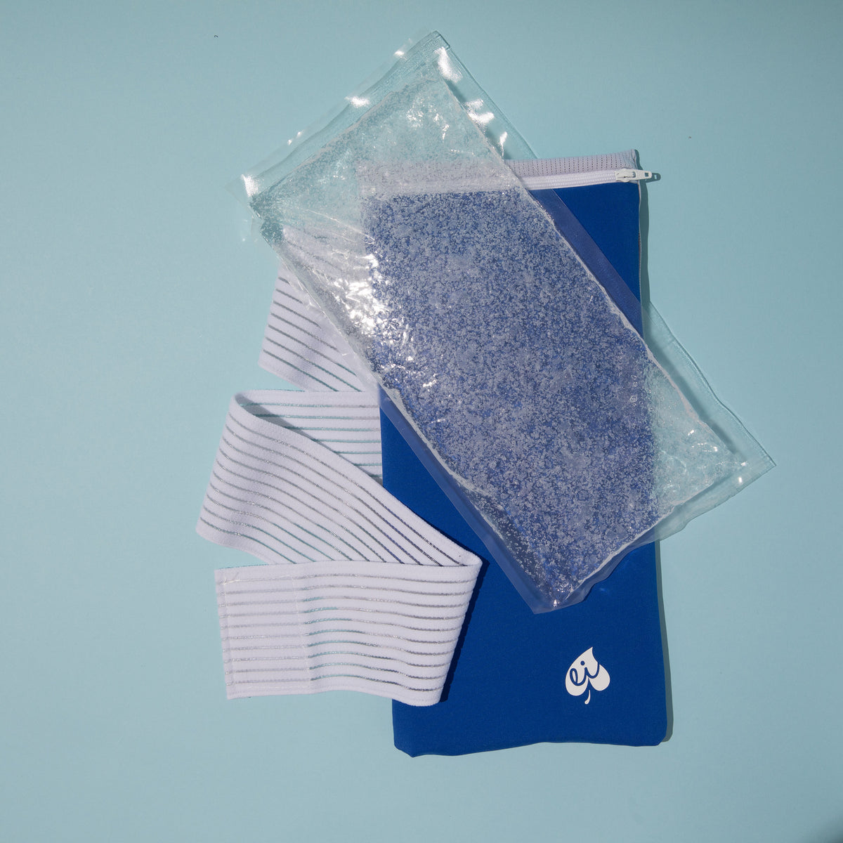 Hip Surgery Or Injury -Thermal Pockets Fabric Ice Pack Set. Comfortable &amp; No Mess when using.