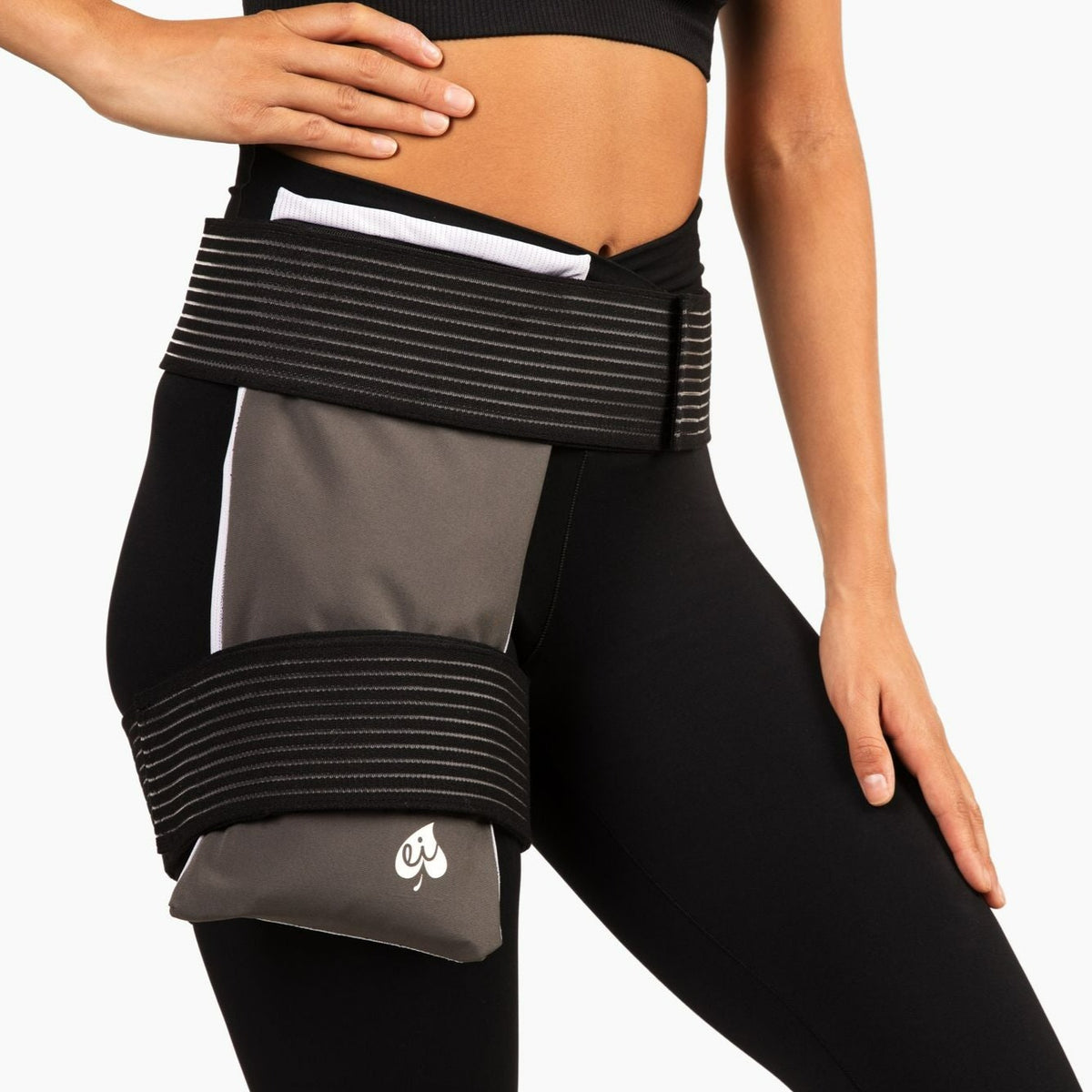 Hip Surgery Or Injury -Thermal Pockets Fabric Ice Pack Set. Comfortable &amp; No Mess when using.